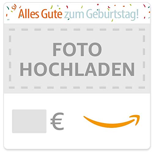 Digitaler Amazon.de Gutschein mit eigenem Foto (Geburtstag)